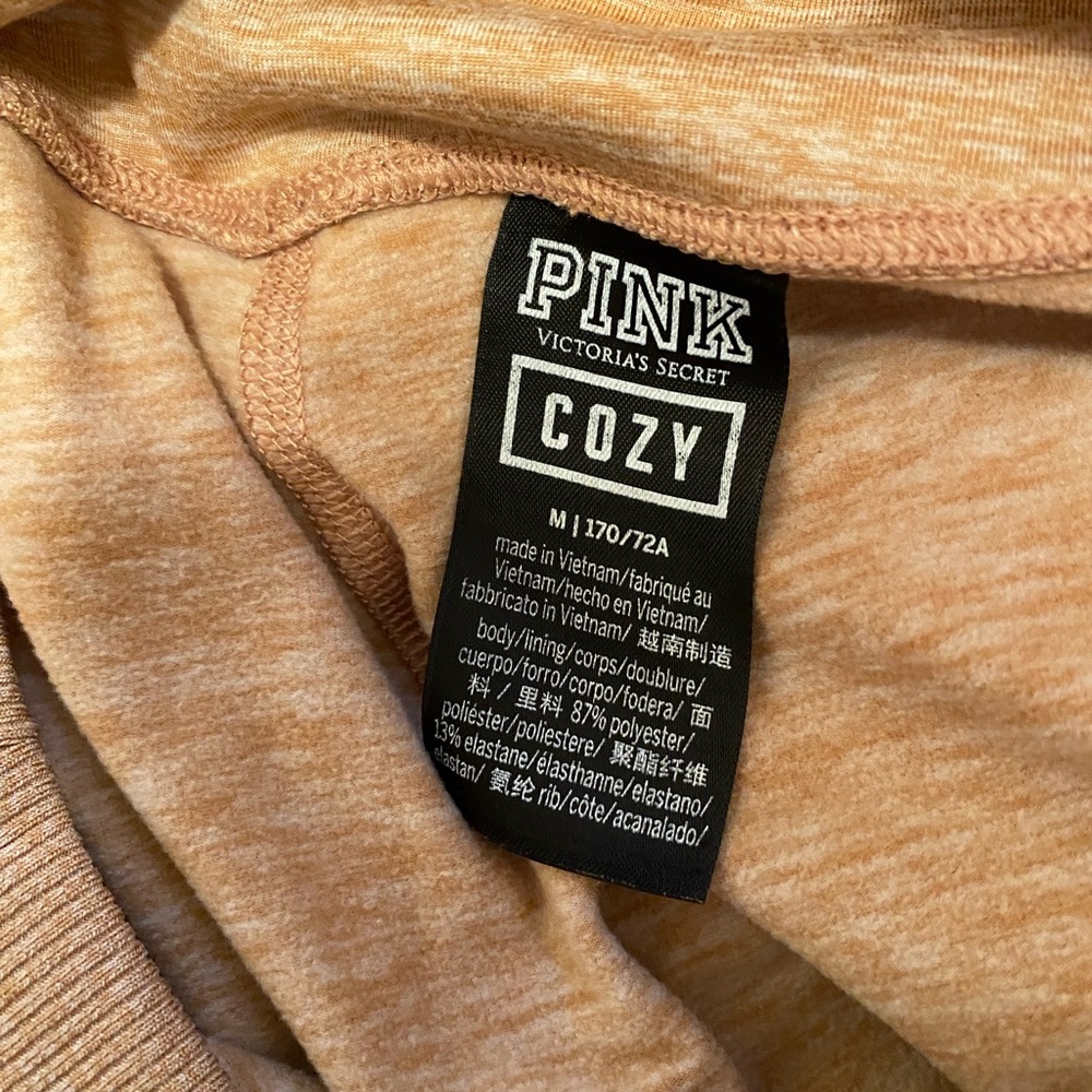 Victoria’s Secret Pink Heathered Ochre Leggings Size Medium - Picture 5 of 6
